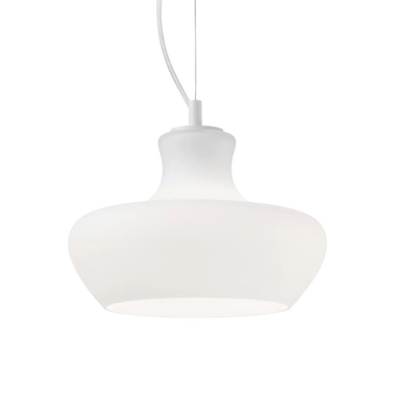 Подвес Ideal Lux ALADINO 37315, SP1 D30 Bianco, Е27, 30х131 см - 1