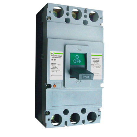Автоматичний вимикач Promfactor АВ3004, 250A, B, 3P, 35kA, 025030043Н - 1