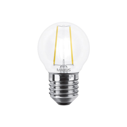 Лампа LED MAXUS Filament, 1-LED-546, 4 Вт, 4100K, E27, 220 В, G45 - 1