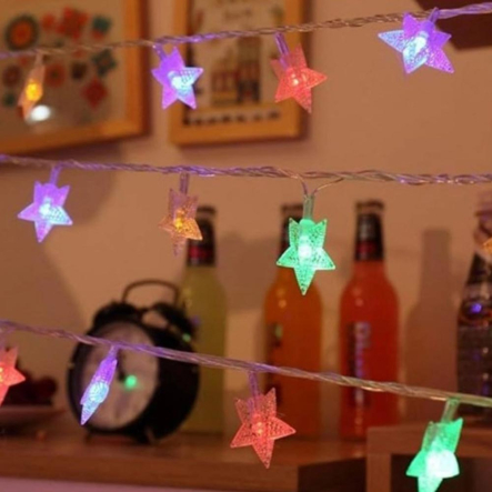 Гирлянда SIRIUS PL 2906MC-ST20A звёздочка, 580х5800 мм, мультицвет