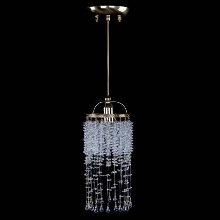 Люстра хрустальная ART GLASS SMALL GAME 01-01 CE, nickel, 1x40W - 1