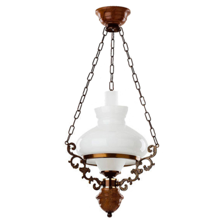 Подвес ALFA 16631 BABUNIA NEW, 1хE27х60W, D 35 см, H 82 см - 1