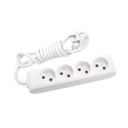 Удлинитель Viko 4 гнезда 5 м без заземления Multi-Let Белый