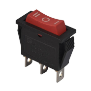 Переключатель TNSy5500850, AC 240 В, 15 A, KCD3-103 R/B, перекидной, красный