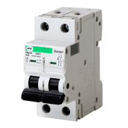 Автоматический выключатель Promfactor FB2-63 Standart, 2P, D 20 A, 6 kA, FB2D2020