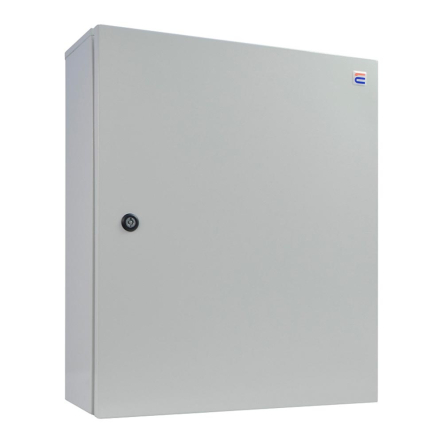 Щит металевий з монтажною панеллю АСКО-Укрем, 60*50*20, IP54, серія UBox, A0260020021 - 1