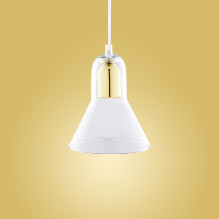 Подвес TK-lighting VICHY GOLD 2395, 1xGU10, D 15 см, H 110 см, золото/прозрачный