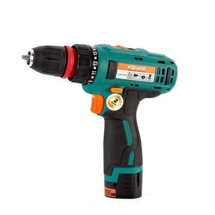 Шуруповерт аккумуляторный STURM CD3212DFR,12В