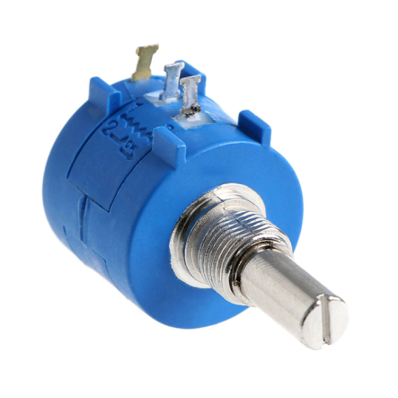 Потенціометр багатооборотний прецизійний дротяний 3590S-2-102L - 1