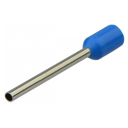 Наконечник АСКО-УКРЕМ A0060010027, НТ 2,5-18 (кв. мм. 100шт.) сині - 1