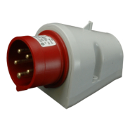 Вилка настінна SEZ IPN 3253, IP 67, 32A, 400V, 5n