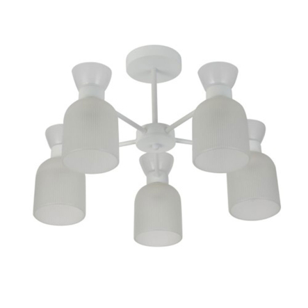 Светильник Ardero BL1650ARD SHARLOTT, под лампу E14х5, ⌀530х330мм, белый