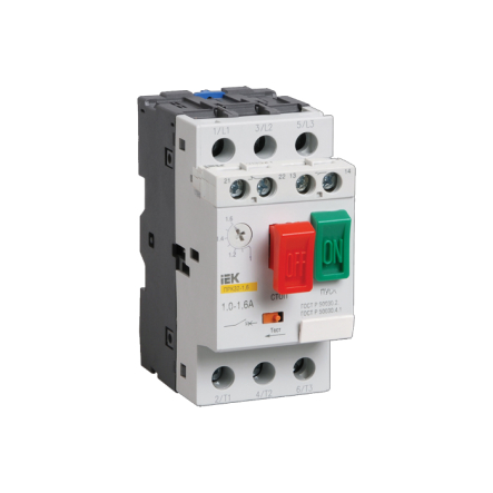 Пускатель IEK ПРК32-1 In=1A Ir=0,63-1A Ue 660В, DMS11-001 - 1
