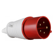 Вилка переносная АСКО-УКРЕМ, A0080010006, ВП 32А/5 3Р+N+PE