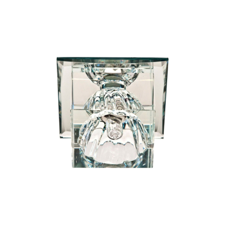 Світильник точковий Feron JD55, LED 10W, 3000K, прозорий - 1