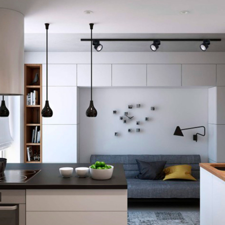 Светильник трековый FERON, AL107 COB, 14W, 1190Lm, 4000K, IP40, 80х138 мм, черный, 7119 Светильник трековый FERON, AL107 COB, 14W, 1190Lm, 4000K, IP40, 80х138 мм, черный, 7119