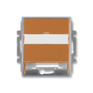 Центральная панель ABB Element 5014E-A00100 07, RJ45, для коммуникационной розетки