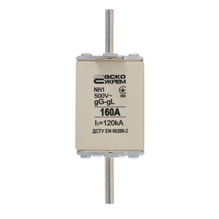 Запобіжник АСКО-УКРЕМ NH 1 160A gG, A0050010030 - 1