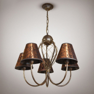 Люстра N&B Light "Сідней" 12805, 5хЕ14, 420х750 мм