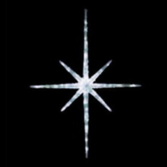 Гирлянда внешняя DELUX, HALE, 120x60cм, белая/белая, IP44