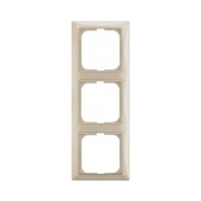Рамка тройная АBB Basic 55, 2513-92-507, слоновая кость