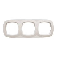 Рамка 3-поста, белая, АСКО-УКРЕМ, Pm-3-0v-W