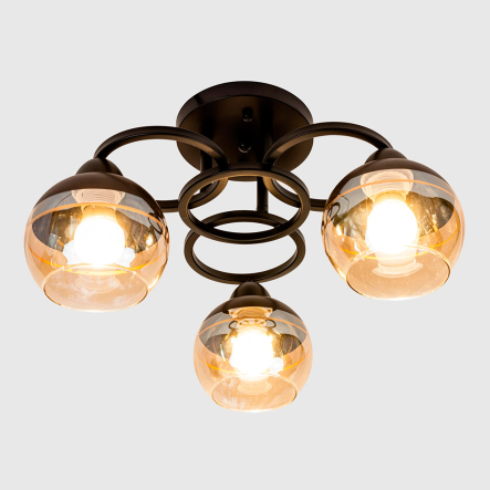 Люстра стельова SIRIUS Л 8079/3А, E27 - 1