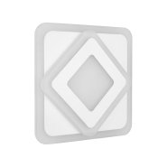 Светильник Violux STELLAR, 22W, 4500K, 1760Lm, IP20, квадрат, 200х200х45мм, белый, 200080