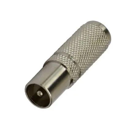 Штекер TV под кабель RG-6, накрутка, металл - 1 Штекер TV под кабель RG-6, накрутка, металл - 1