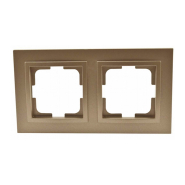 Рамка 2-а, Mono Electric, DESPINA, бронза, 102-230000-161