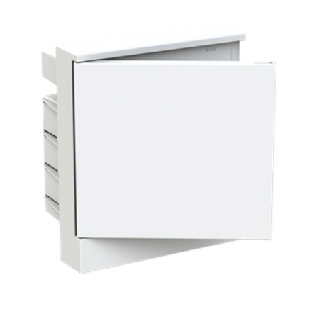 Щит распределительный ABB BASIC E, 1SZR004002A1102, 6 модулей встраиваемый, IP41 (не прозрачная дверца)