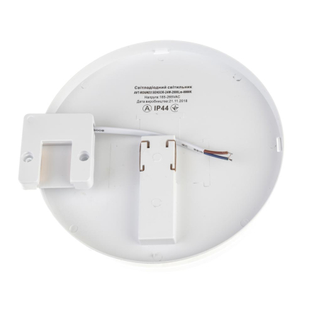 Светодиодный светильник с датчиком AVT-ROUND SENSOR, IP40, 24W, 5000K, 180мм, 1018710