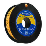 Кабельный маркер АСКО-УКРЕМ ЕС-3 5,2-10 кв.мм символ "5", A0150080035