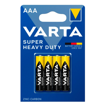 Батарейка VARTA SUPERLIFE R-06-AA BL 4 ZINC-CARBON - 1