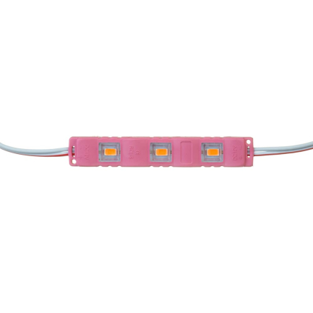 Светодиодный модуль MTK-5730-3Led-P-1W розовый