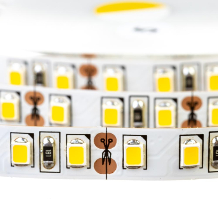 Светодиодная лента белая теплая 12V smd2835 120Led/м 17W/м IP20 AVT-Prof