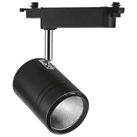 Светильник трековый FERON, AL104 COB, 50W, 4500Lm, 4000K, IP40, 110х210х232 мм, черный, 5996 - 1