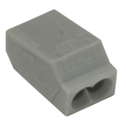 Клеммники безвинтов SEZ BS 2/2, 2*0,75+2,5 мм, 24 А, 1n - 1