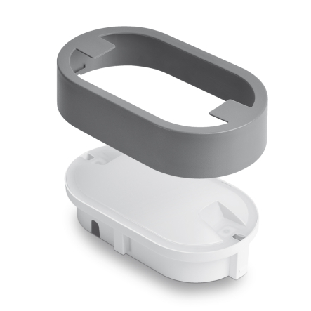 Светильник LED IP65 овальный VIDEX 15W 5000K