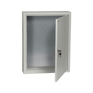 Корпус металлический настенный IEK ЩМП-1-0 36 УХЛ3 IP31, с монтажной панелью, IYKM40-01-31