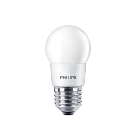 Лампа світлодіодна Philips 6,5 Вт, 2700K, E27, 220 В, P45 - 1