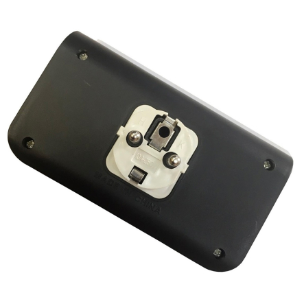 Колодка двойник линейный с 2 USB 1A TNSy5000916