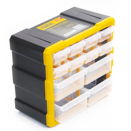 Органайзер СИЛА 265х260х160 мм, 12 ящиків - 1