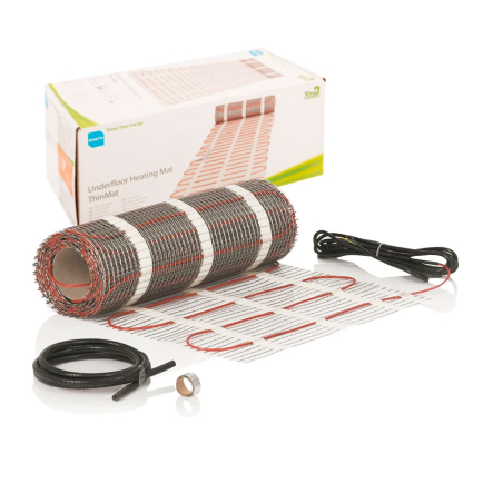 Нагрівальний мат ENSTO ThinMat160, EFHTM160.6, 160 Вт/м², 6м², 960 Вт, 230 В - 1