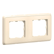 Рамка 2 поста Legrand Cariva, 773752, слоновая кость