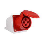 Гнездо стационарное АСКО-УКРЕМ, A0080040002, ГС 16А/4 3P+PE