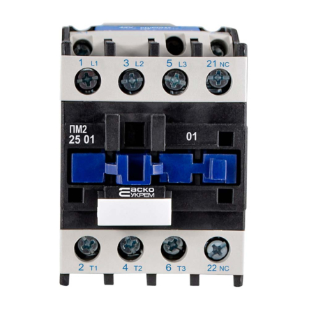 Магнитный пускатель АСКО-УКРЕМ ПМ 2-25-01 D7 42B (LC1-D2501), A0040010093