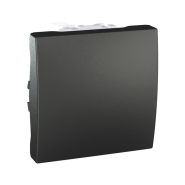 Переключатель одноклавишный, графит, Schneider Electric Uniсa, MGU3.203.12