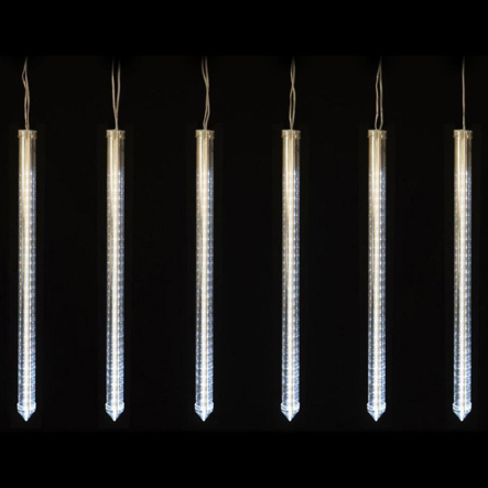 Гирлянда внешняя DELUX, SNOWFALL C, 0,6м, 30LED, белая/белая, IP44 - 1