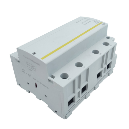 Контактор модульный TechnoSystems КМ-6-100-40 100А 230AC 4NO 4р 6мод., TNSy5503911